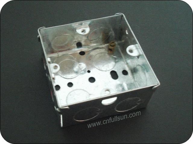 1 গ্যাং মেটাল সুইচ বক্স