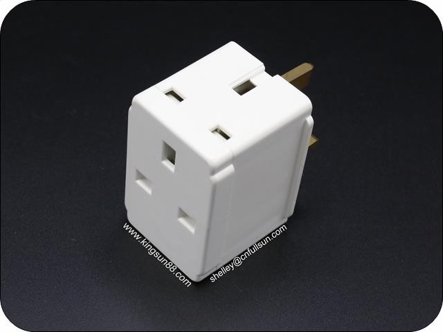 13 এ 3 পিন প্লাগ অ্যাডাপ্টার