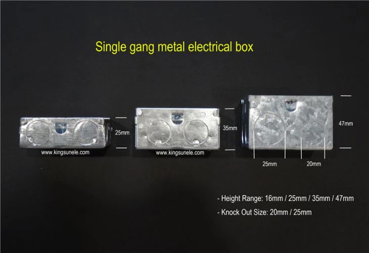 1Gang Wall Mount Switch Box