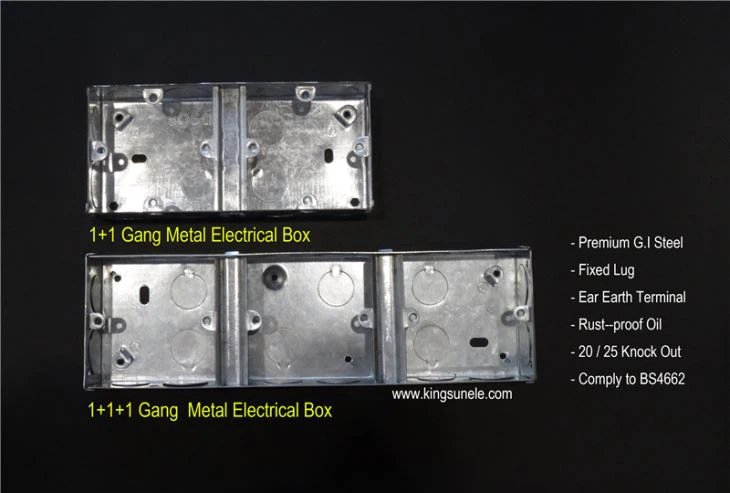 Double Electrical Back Box