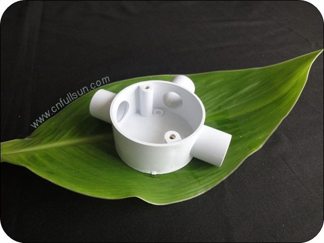 পিভিসি খালু বক্স টি ওয়ে অ্যাসিড প্রতিরোধী