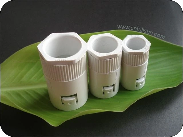 পিভিসি খালু ফিটিং কন্ডুইট সংযোজকগুলি অ্যান্টি-এজিং