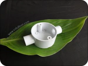 পিভিসি কন্ডুইট বক্স 2 ওয়ে ফায়ার রেটার্ড্যান্ট