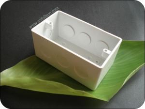 পিভিসি বৈদ্যুতিক বাক্স স্কয়ার বৈদ্যুতিক জংশন বক্স